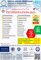 TECHNOVATION 2K23 National Level Tech Fest Poster